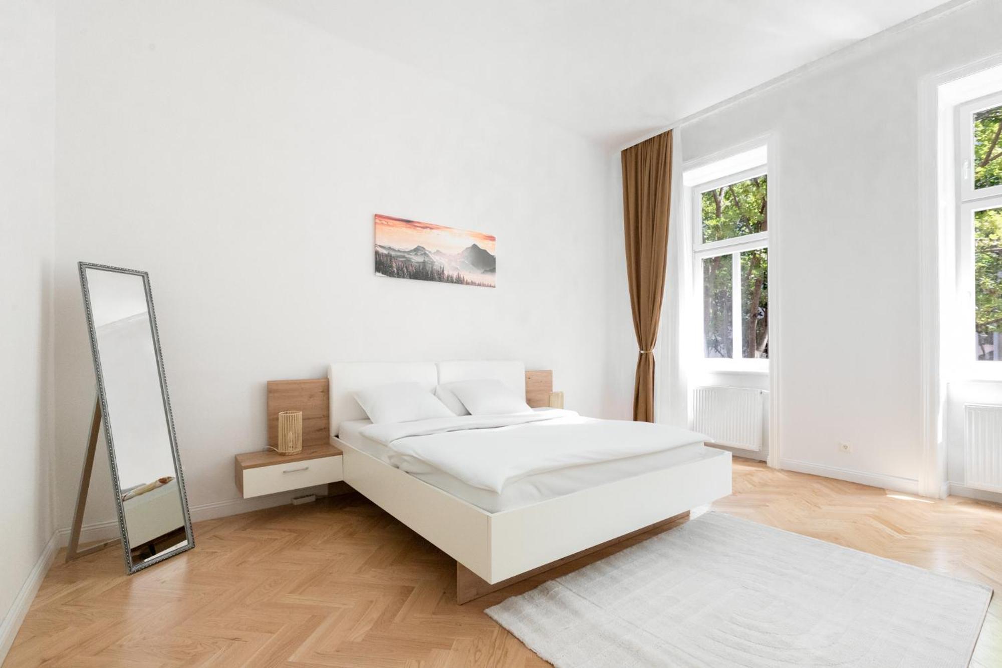 Stilvolle 2 Zimmer Apartment Im Wiener Altbaustil Nahe Donaukanal Exterior foto