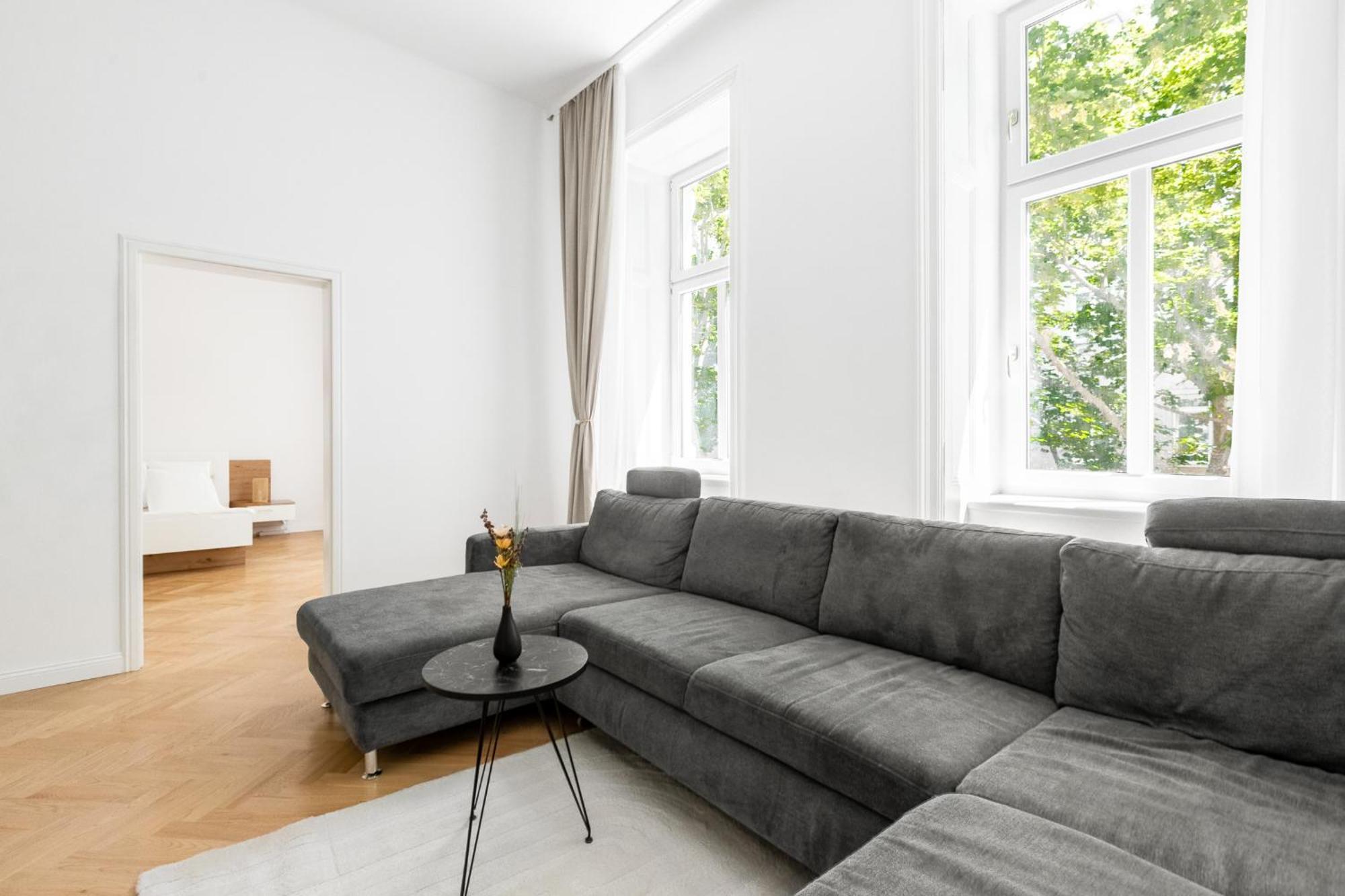 Stilvolle 2 Zimmer Apartment Im Wiener Altbaustil Nahe Donaukanal Exterior foto