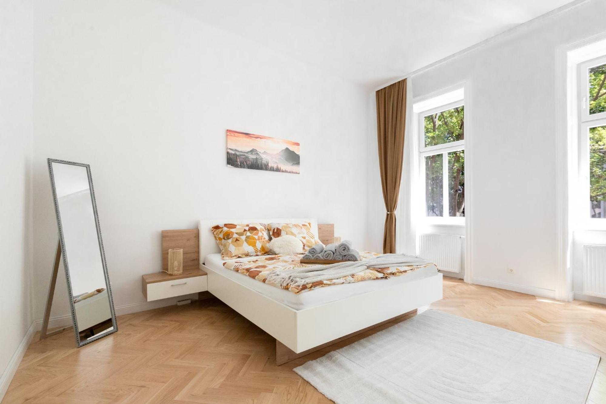 Stilvolle 2 Zimmer Apartment Im Wiener Altbaustil Nahe Donaukanal Exterior foto