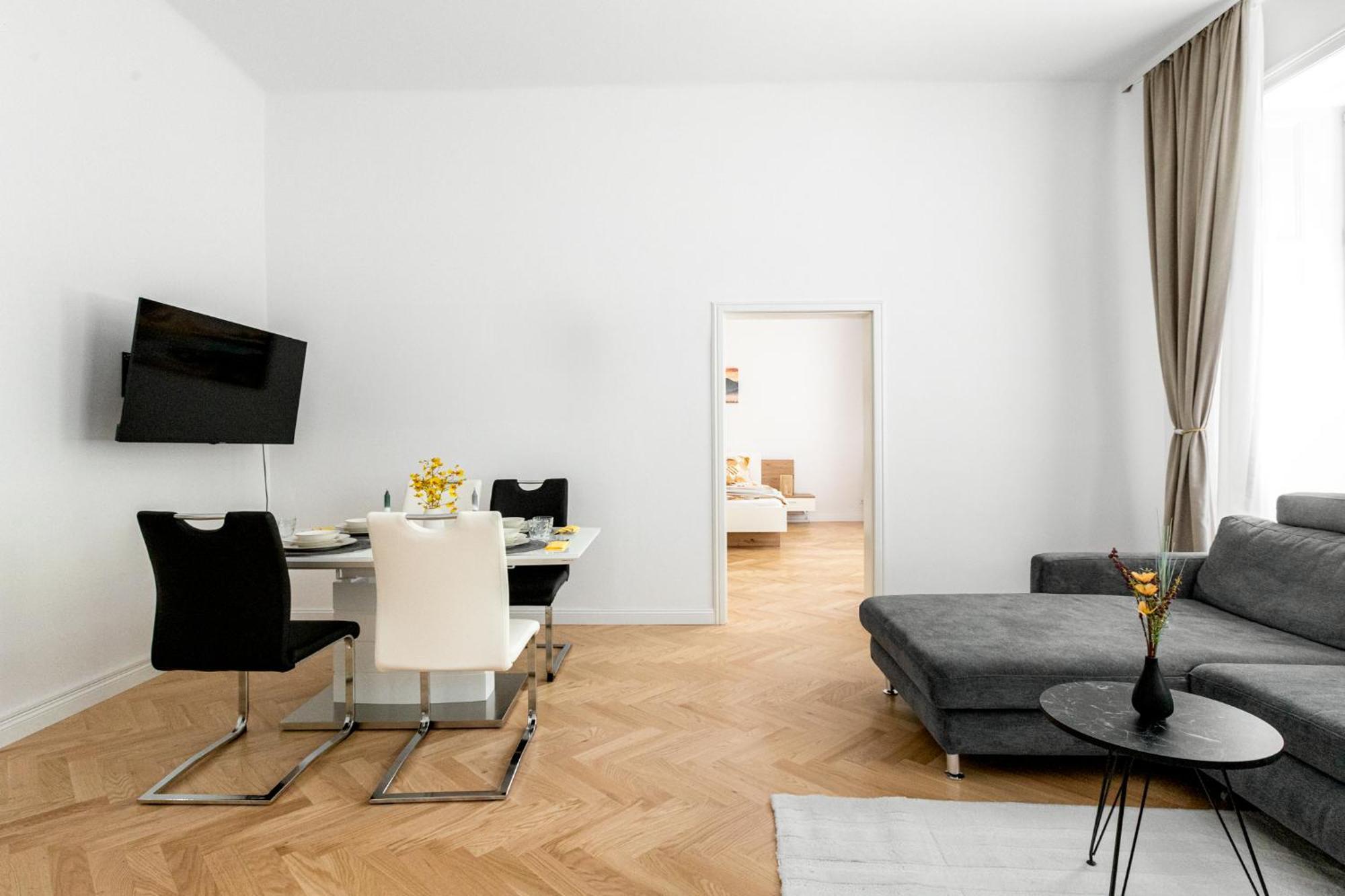Stilvolle 2 Zimmer Apartment Im Wiener Altbaustil Nahe Donaukanal Exterior foto
